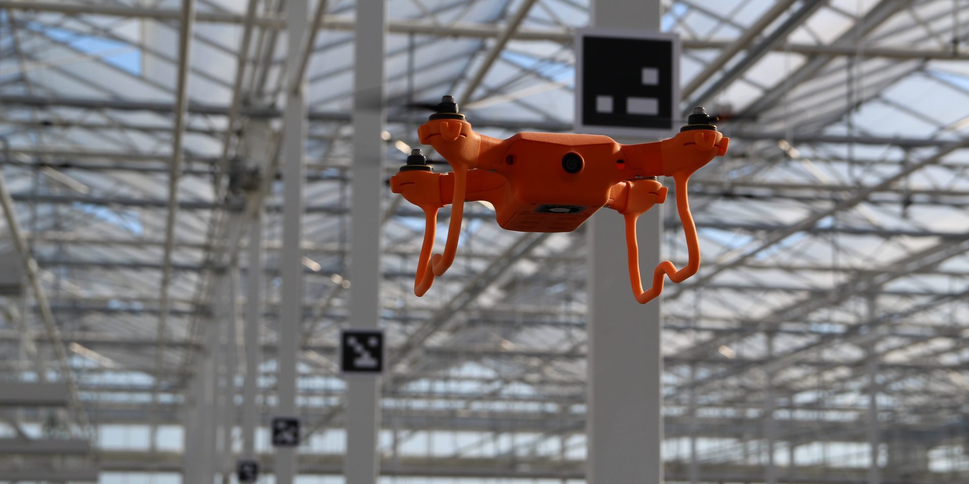 drone con marcatori